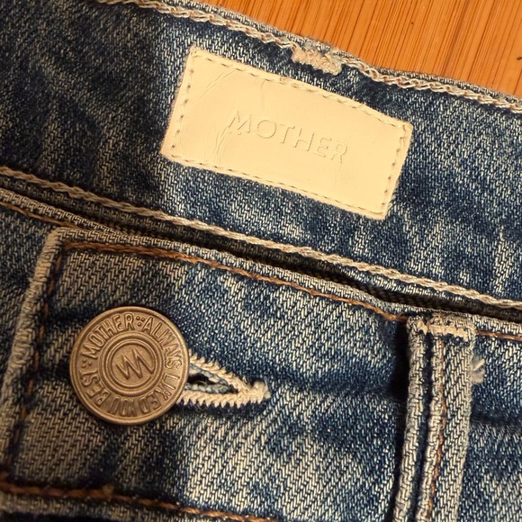 MOTHER The Flirt in Cold Feel Jeans Size 27 - Picture 5 of 16